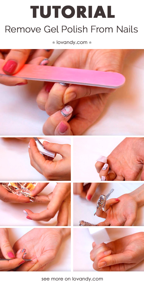 Diy How To Remove Gel Polish From Nails By Yourself 8859