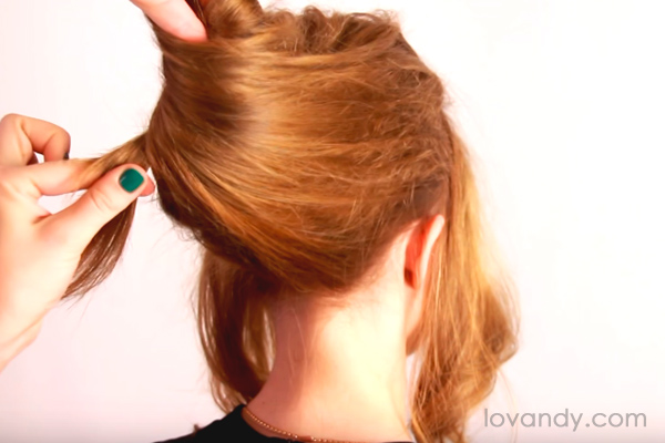 easy french twist hair