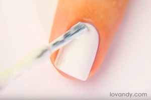 DIY: How To Do White Marble Nails - Step By Step