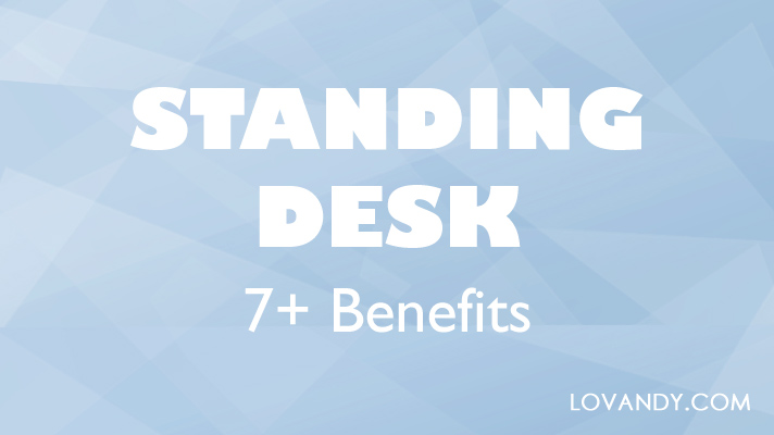 adjustable height standing desk
