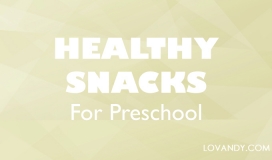 healthy eating for preschoolers
