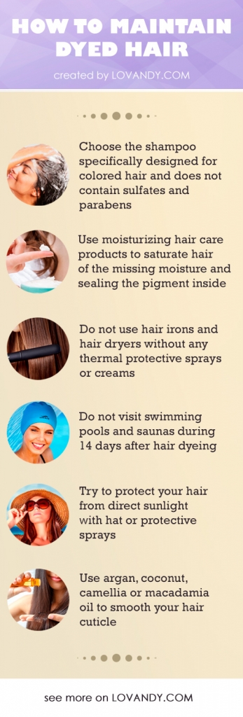 How to Maintain Dyed Hair – 6 Tips